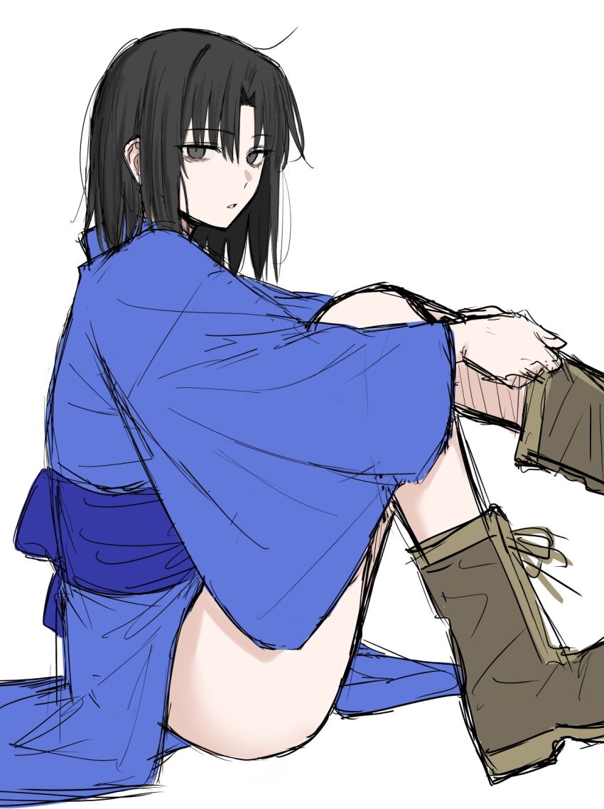 Ryougi Shiki (Kara No Kyoukai) Rule 34 Image