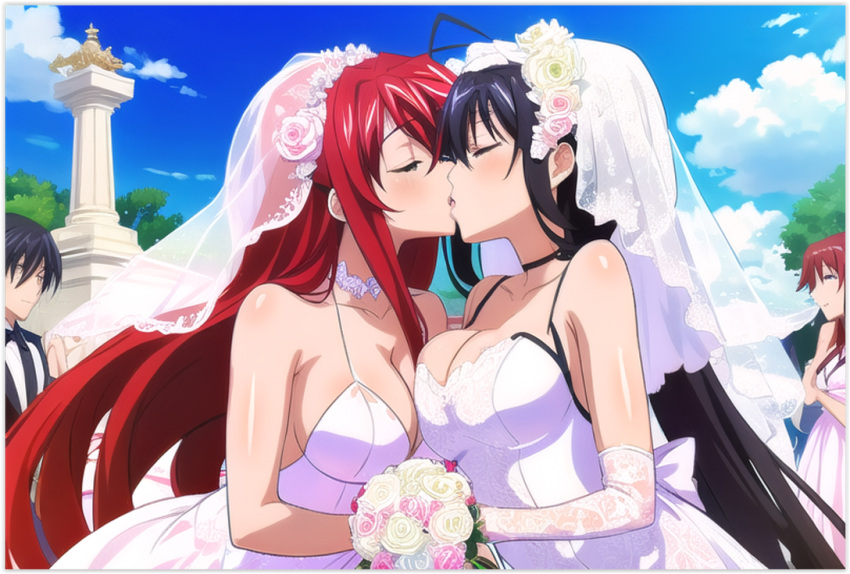 Akeno Himejima (High School Dxd) Rule 34 Image