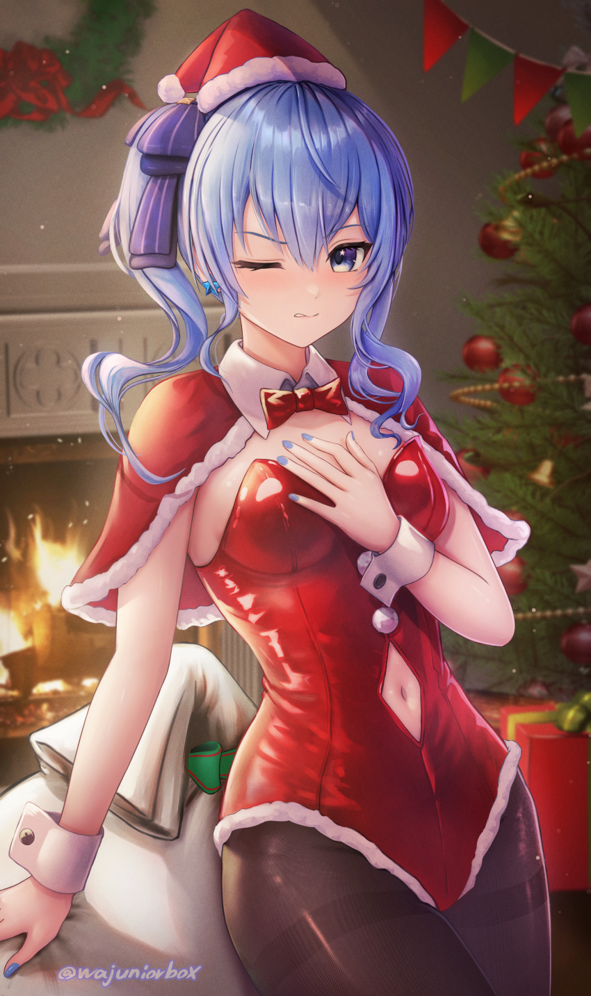 Hoshimachi Suisei (Christmas) Rule 34 Image
