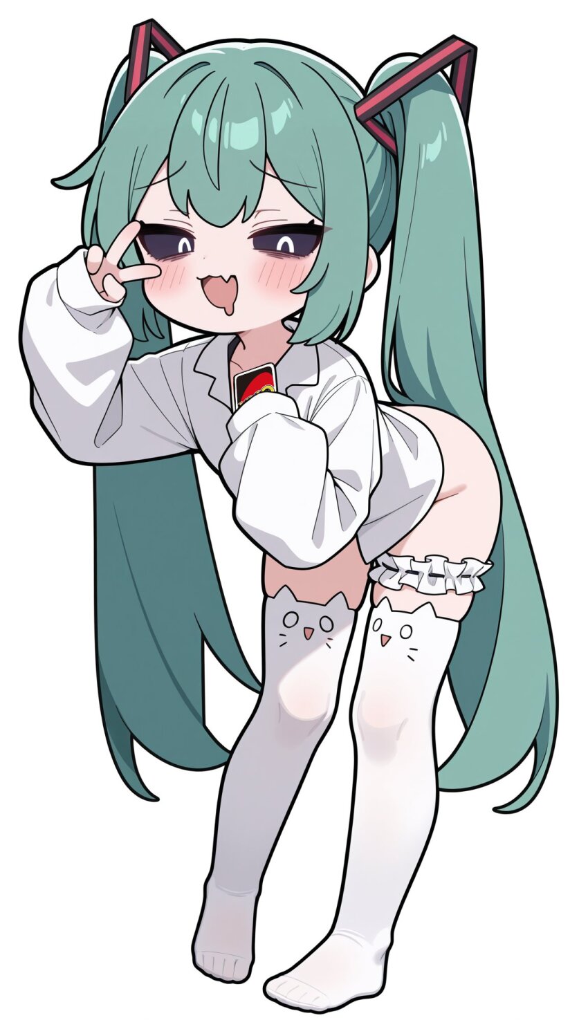 Hatsune Miku (Mimukauwa Nice Try (Vocaloid)) Rule 34 Image