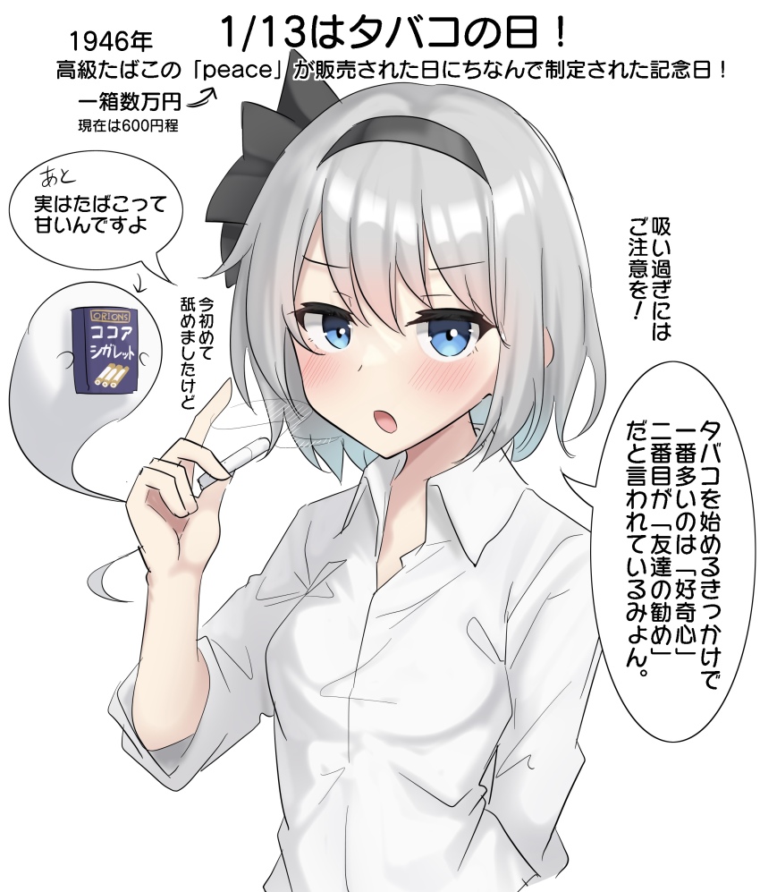 Konpaku Youmu (Touhou) Rule 34 Image