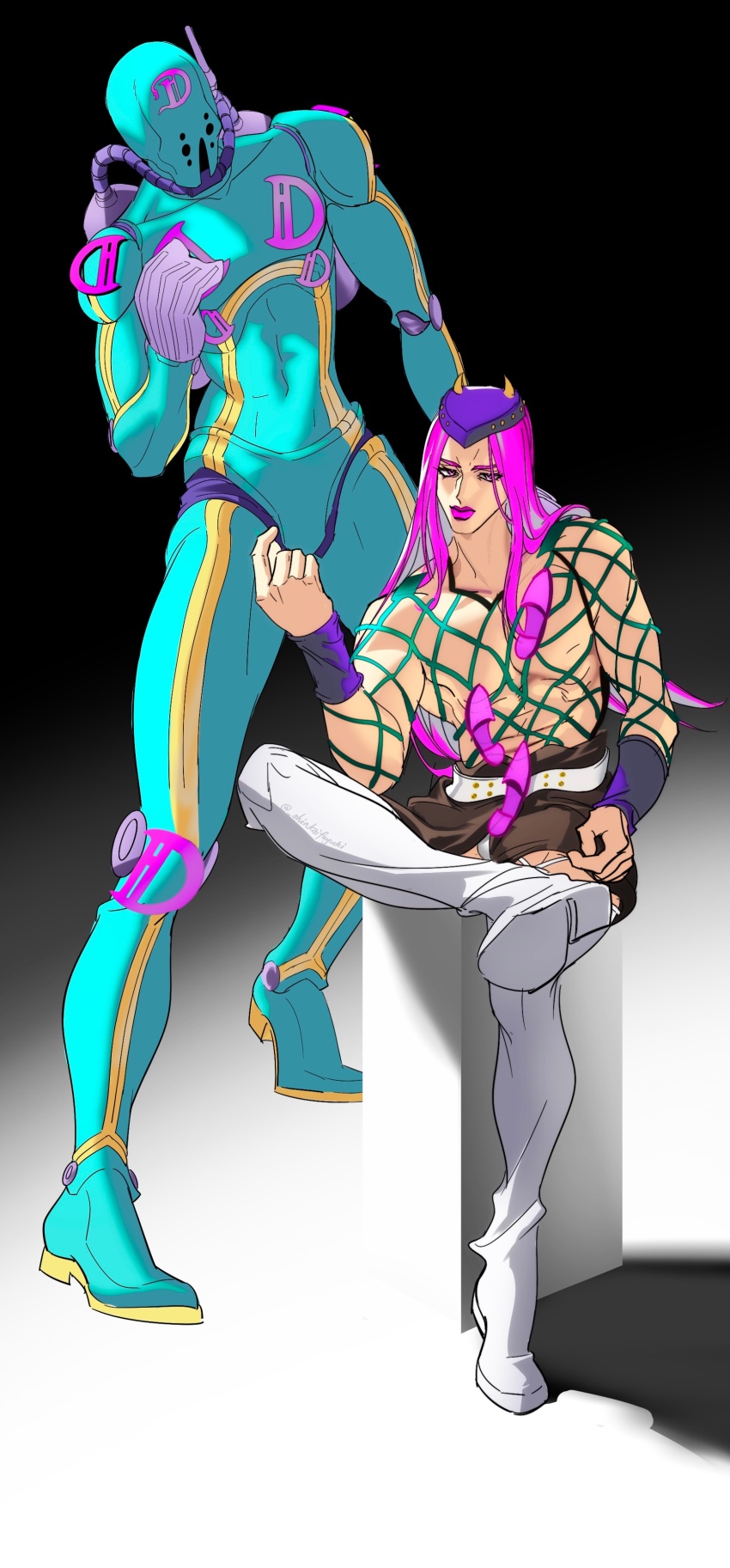 Narciso Anasui (Jojo No Kimyou Na Bouken) Rule 34 Image