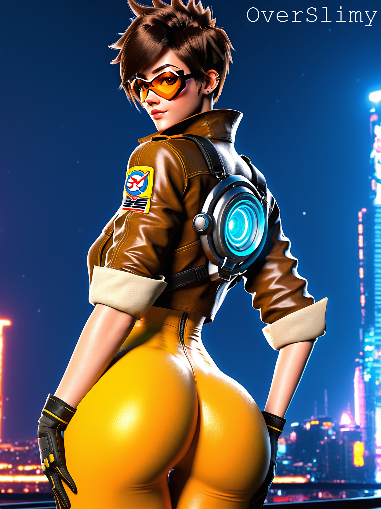 Tracer (Overwatch) Rule 34 Image