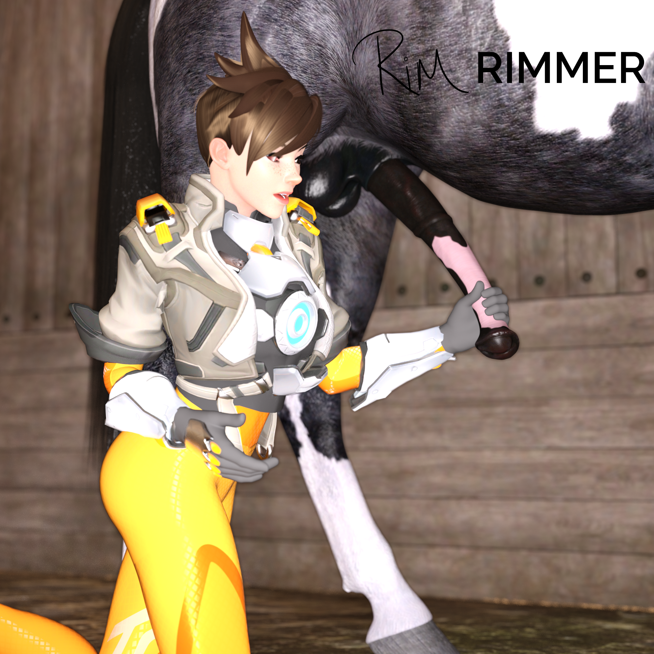 Tracer (Overwatch) Rule 34 Image