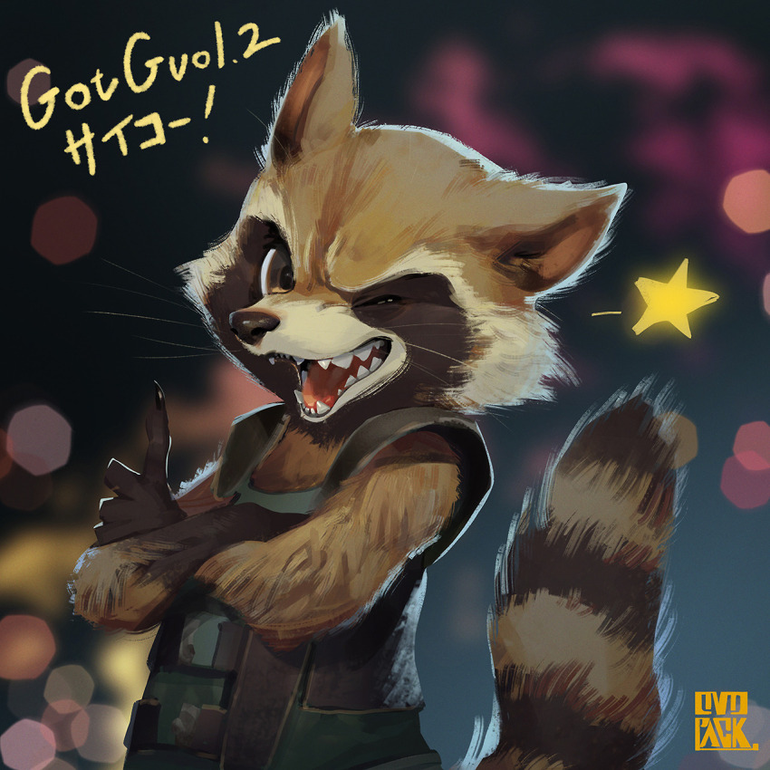 Rocket Raccoon (Guardians Of The Galaxy) Rule 34 Image
