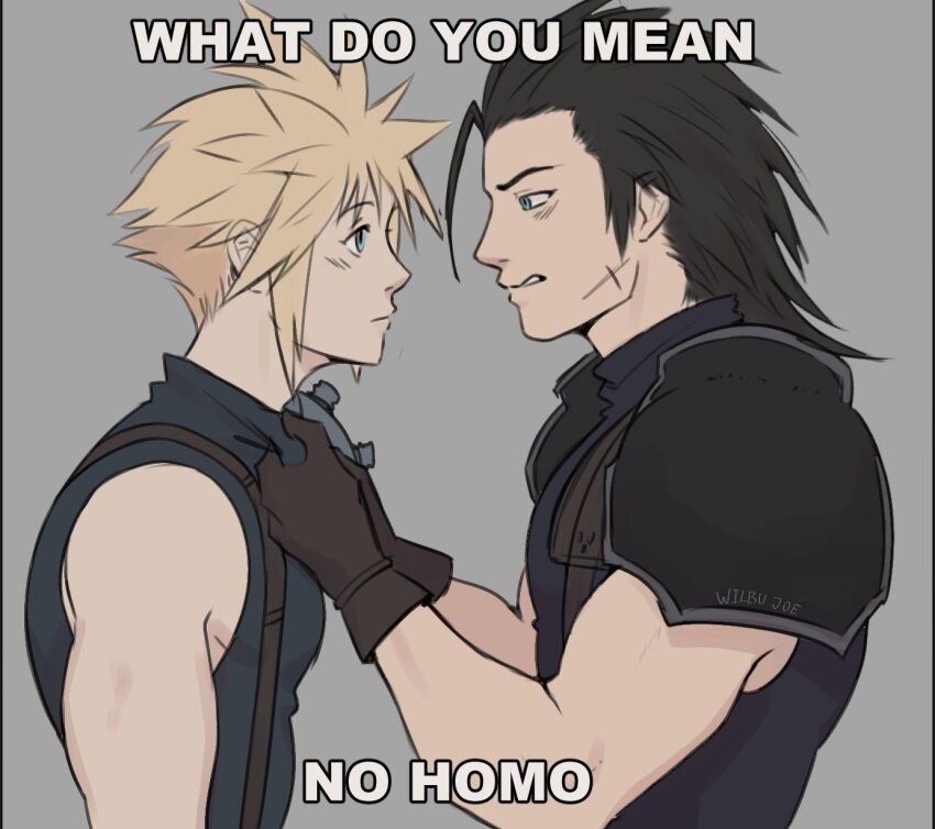 Cloud Strife (Final Fantasy) Rule 34 Image