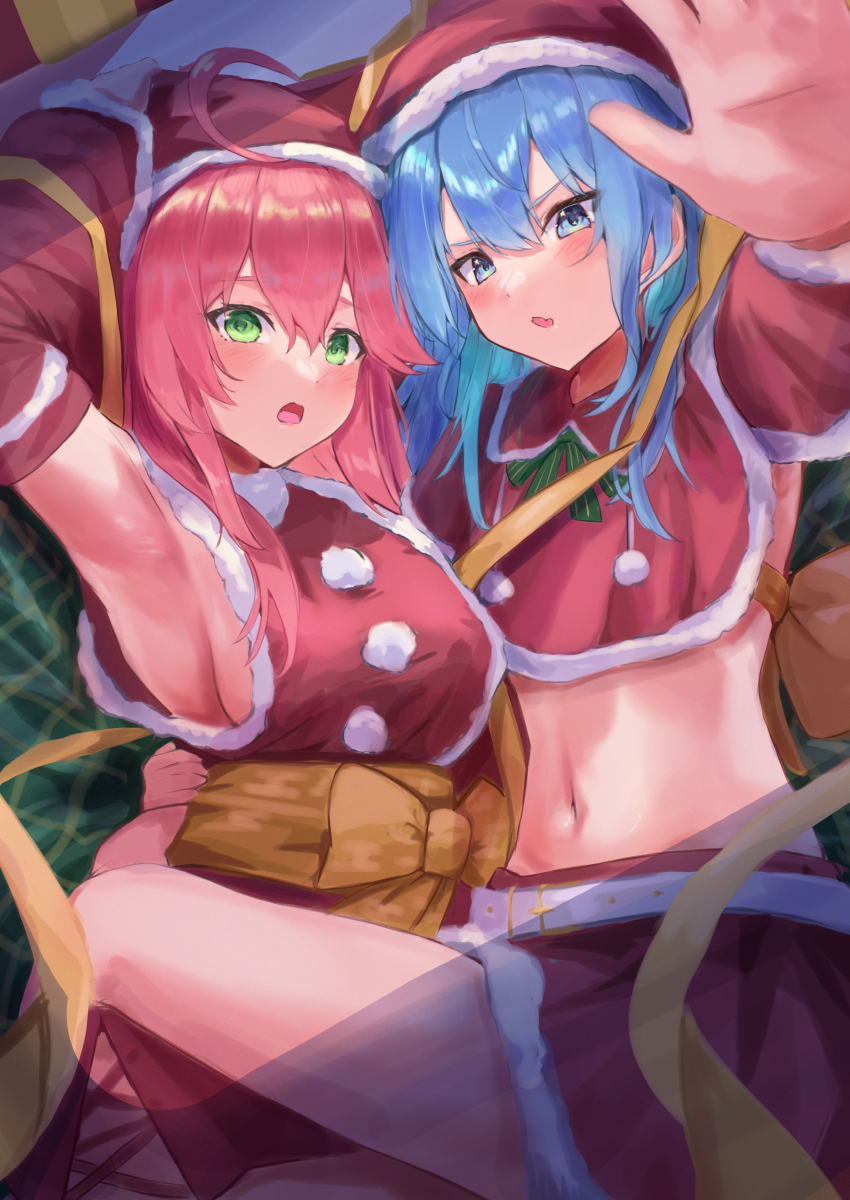 Hoshimachi Suisei (Christmas) Rule 34 Image