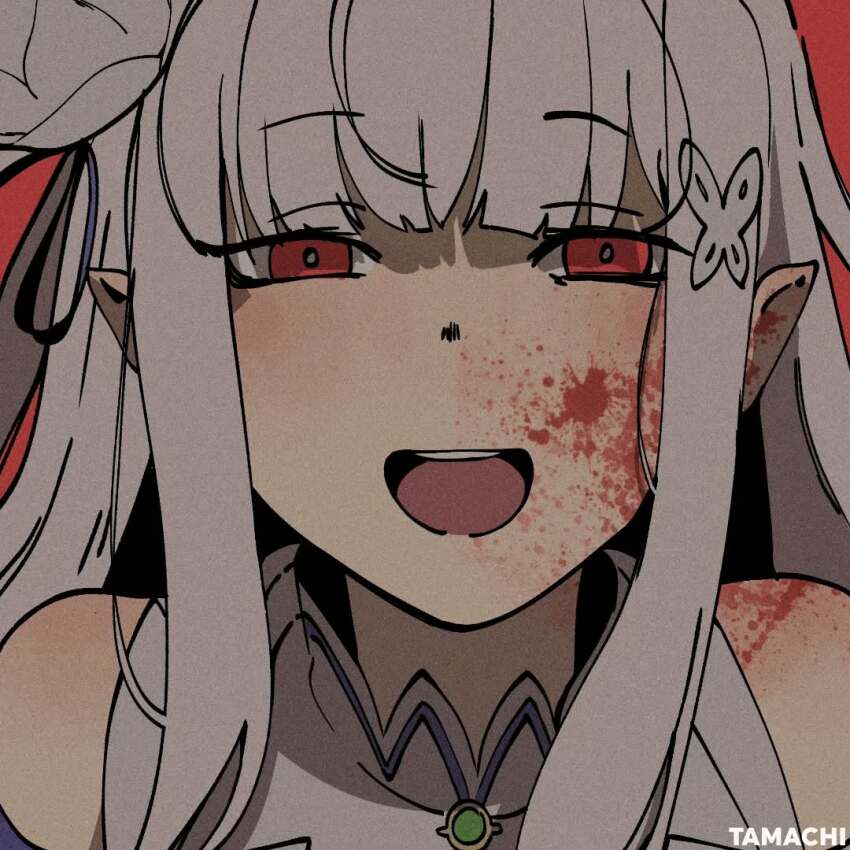 Emilia (Re:Zero) Rule 34 Image