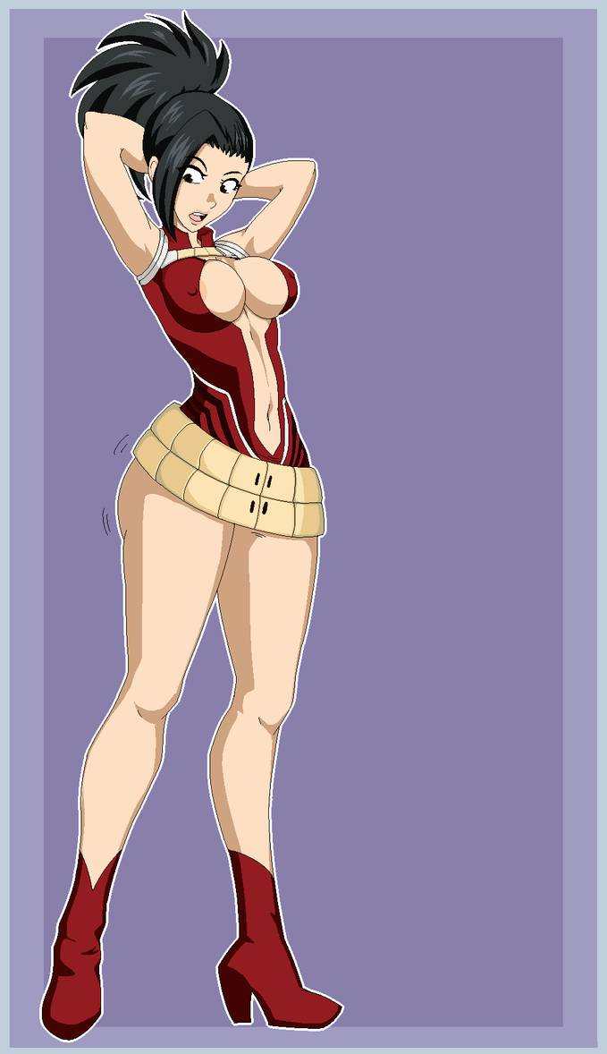 Momo Yaoyorozu (My Hero Academia) Rule 34 Image