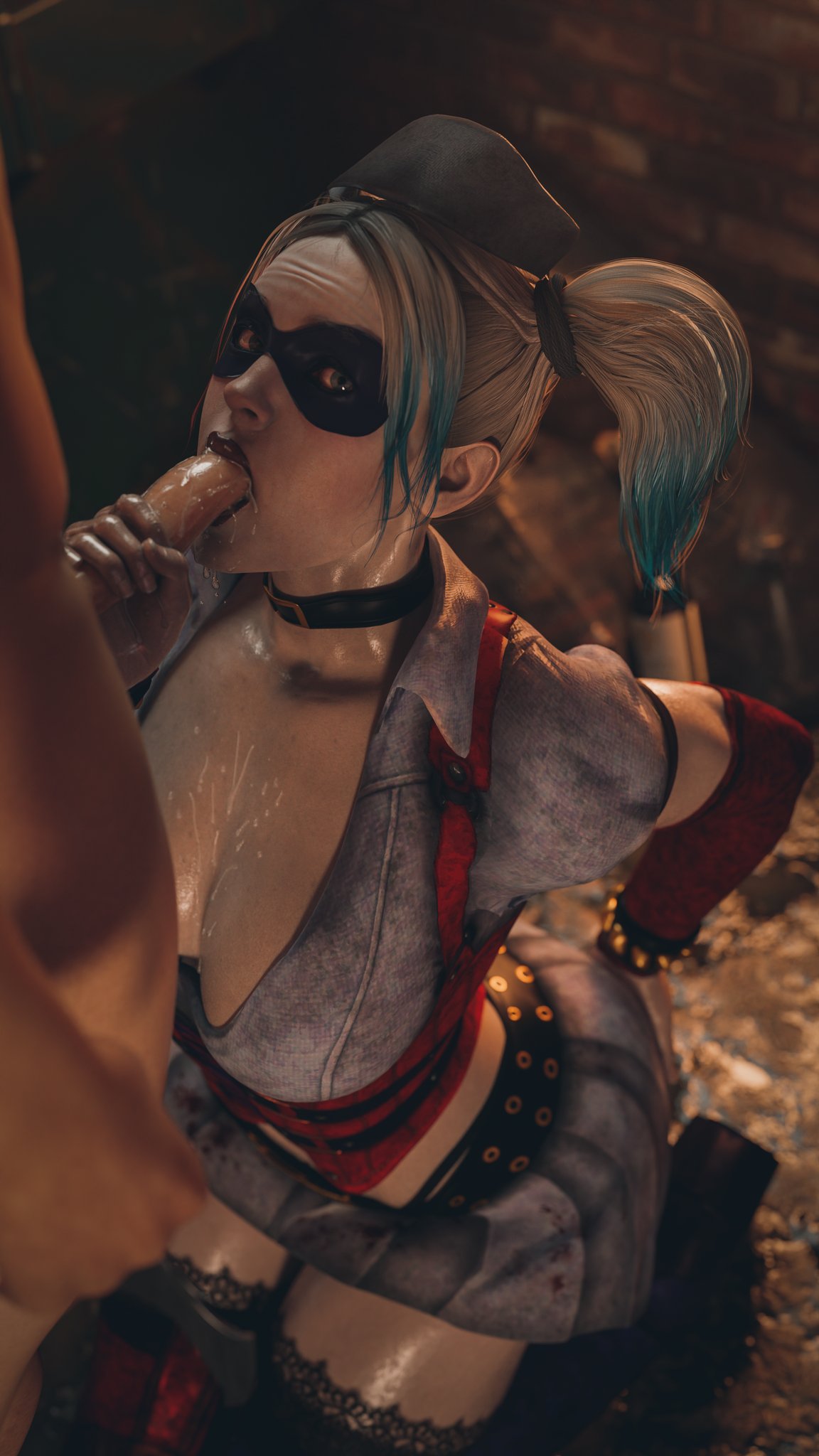 Harley Quinn (Batman: Arkham Asylum) Rule 34 Image