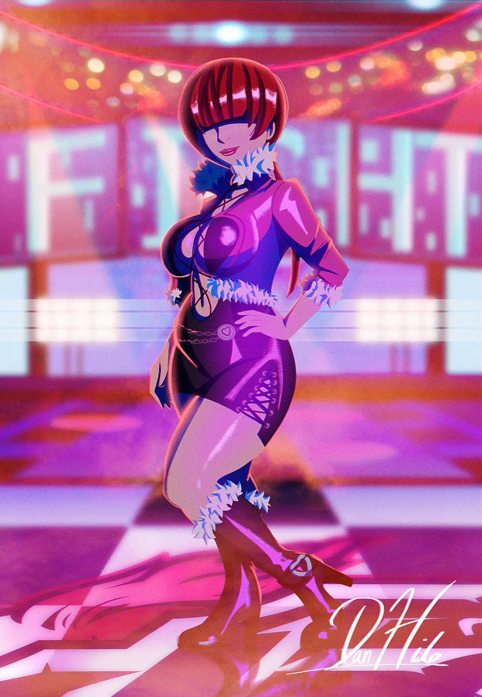 Shermie (Kof) Rule 34 Image