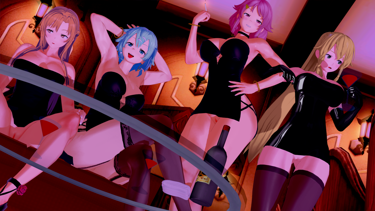 Asada Shino (Gun Gale Online) Rule 34 Image