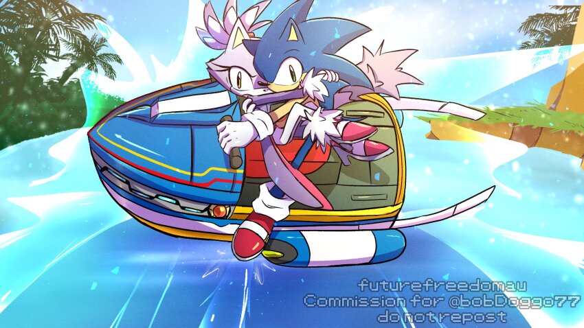 Blaze The Cat (Akira Slide) Rule 34 Image