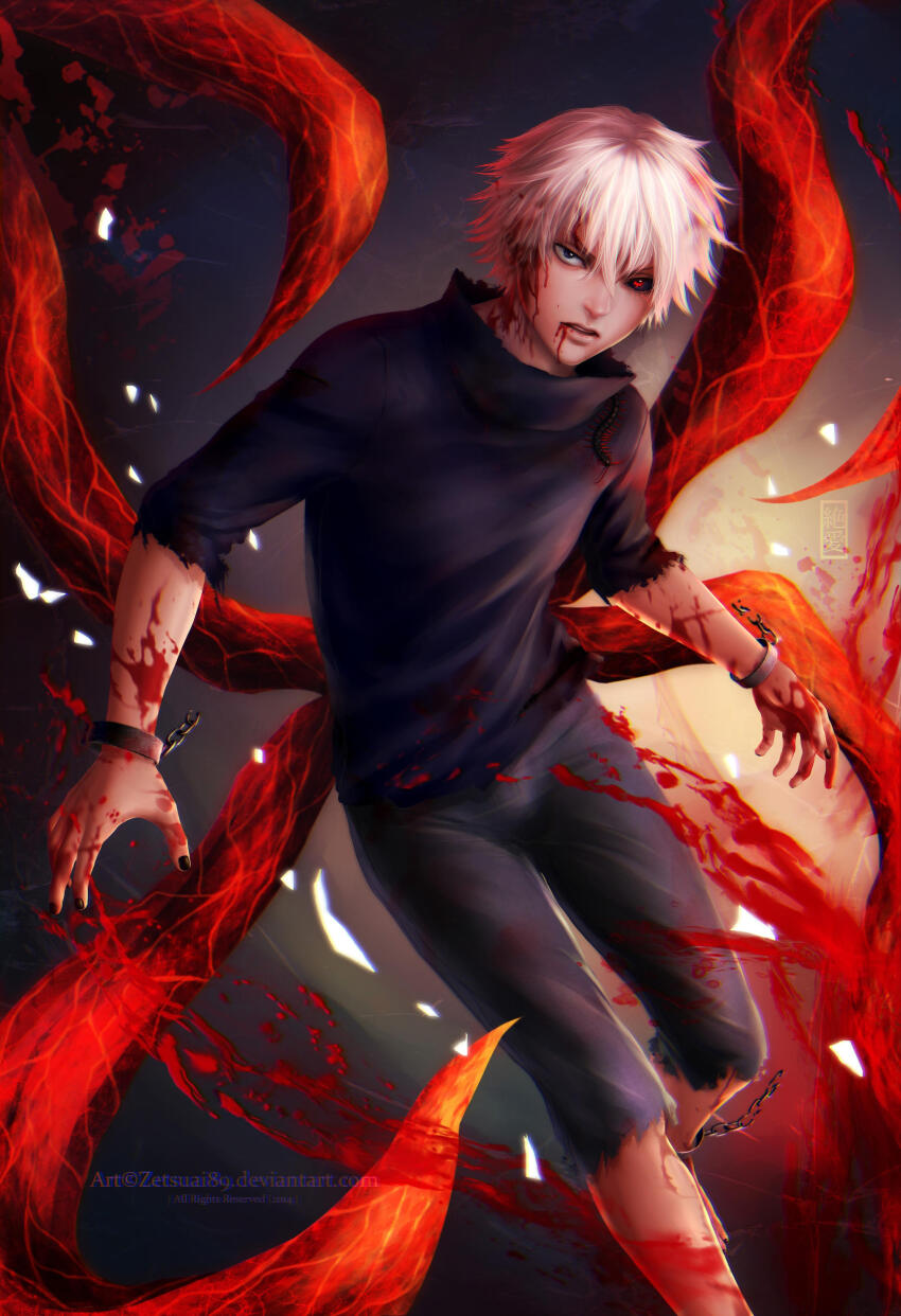 Kaneki Ken (Tokyo Ghoul) Rule 34 Image