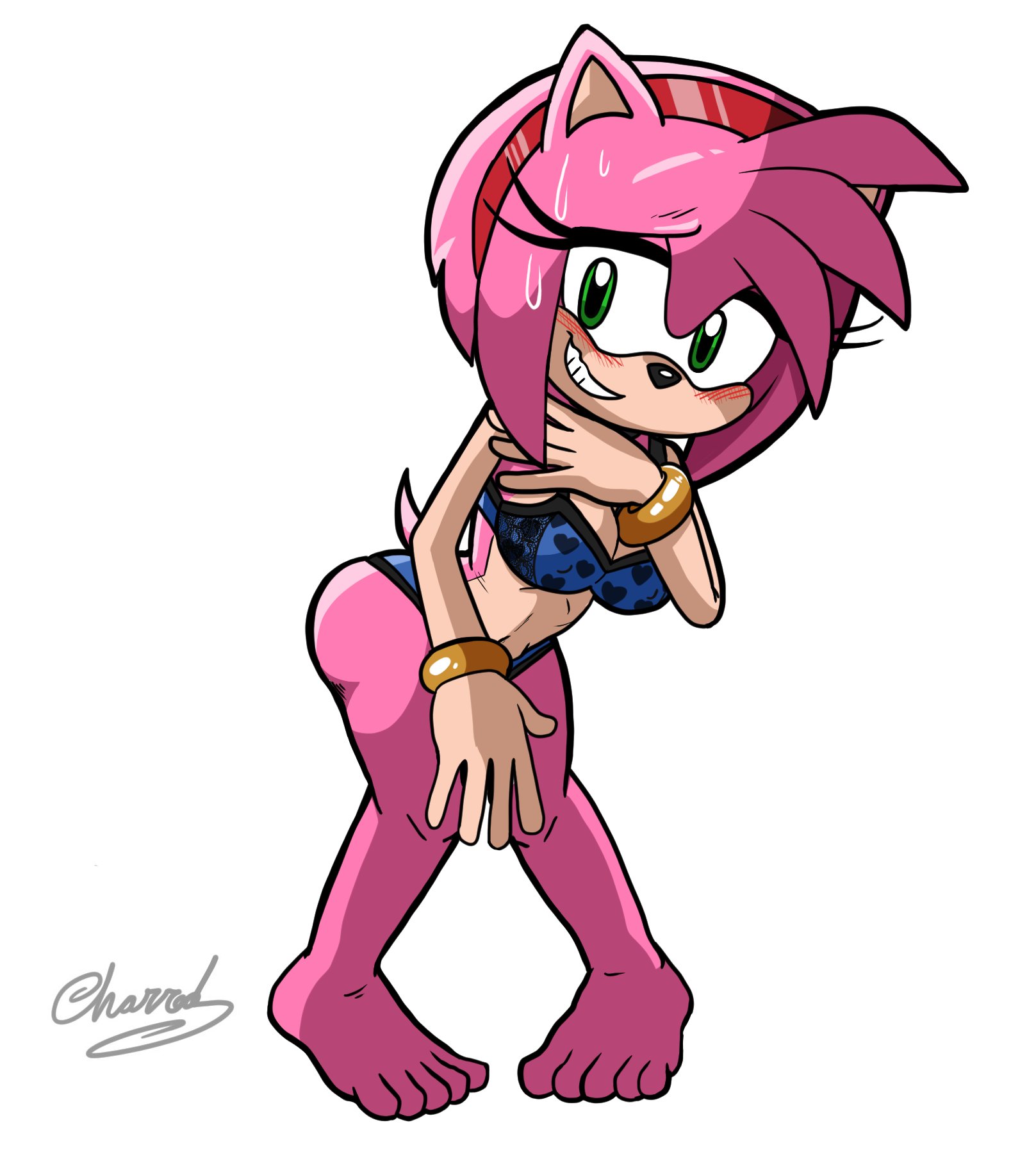 Amy Rose (Sega) Rule 34 Image