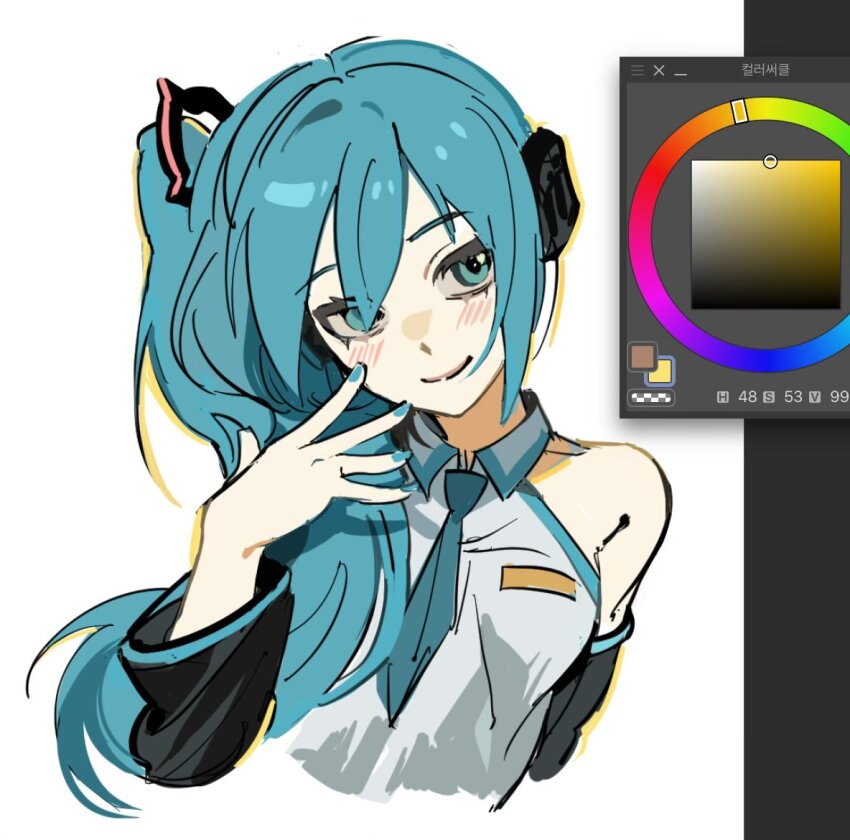 Hatsune Miku (Vocaloid) Rule 34 Image