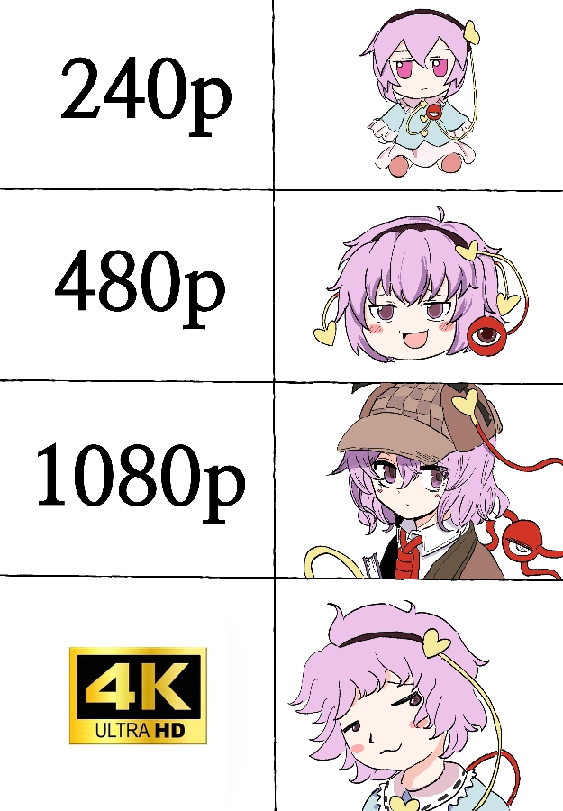 Komeiji Satori (Fumo (Doll)) Rule 34 Image