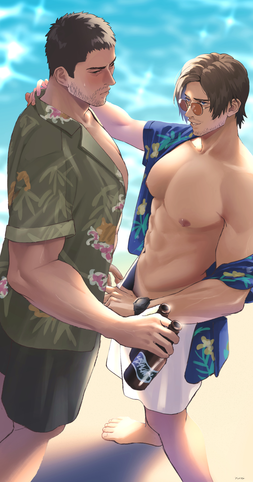 Chris Redfield (Resident Evil) Rule 34 Image