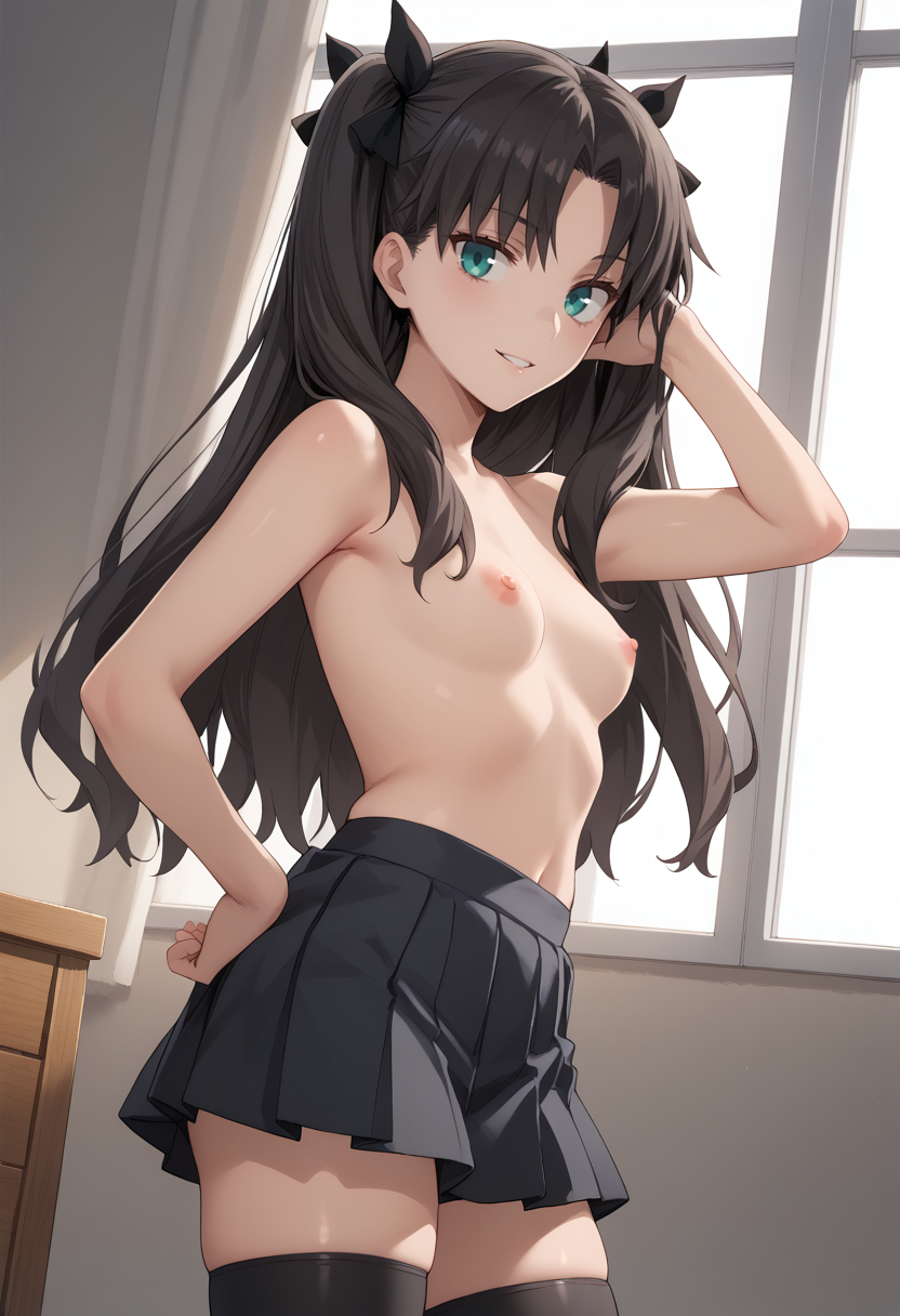 Tohsaka Rin (Fate/Grand Order) Rule 34 Image