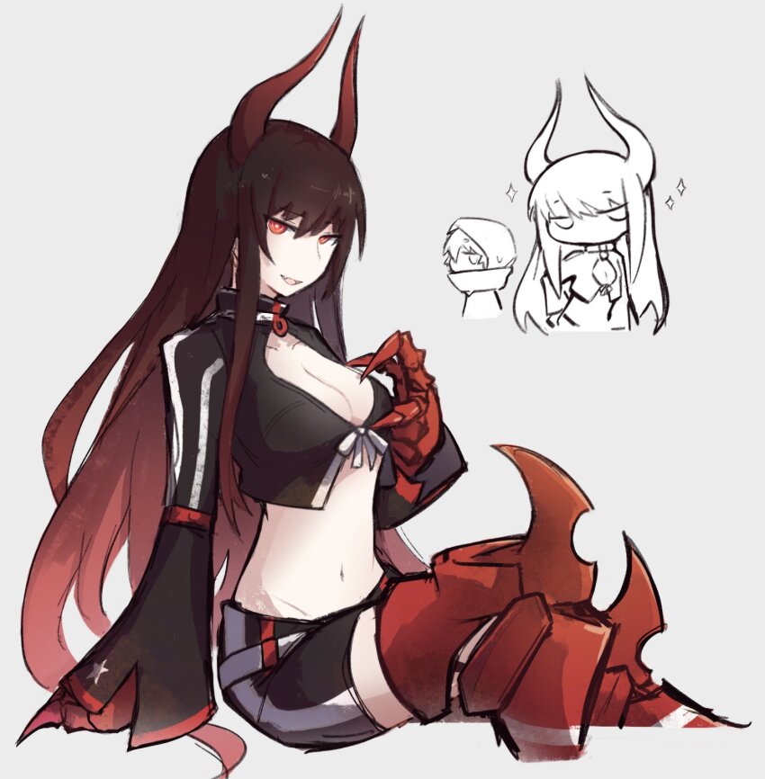 Black Gold Saw (Black Rock Shooter) Rule 34 Image