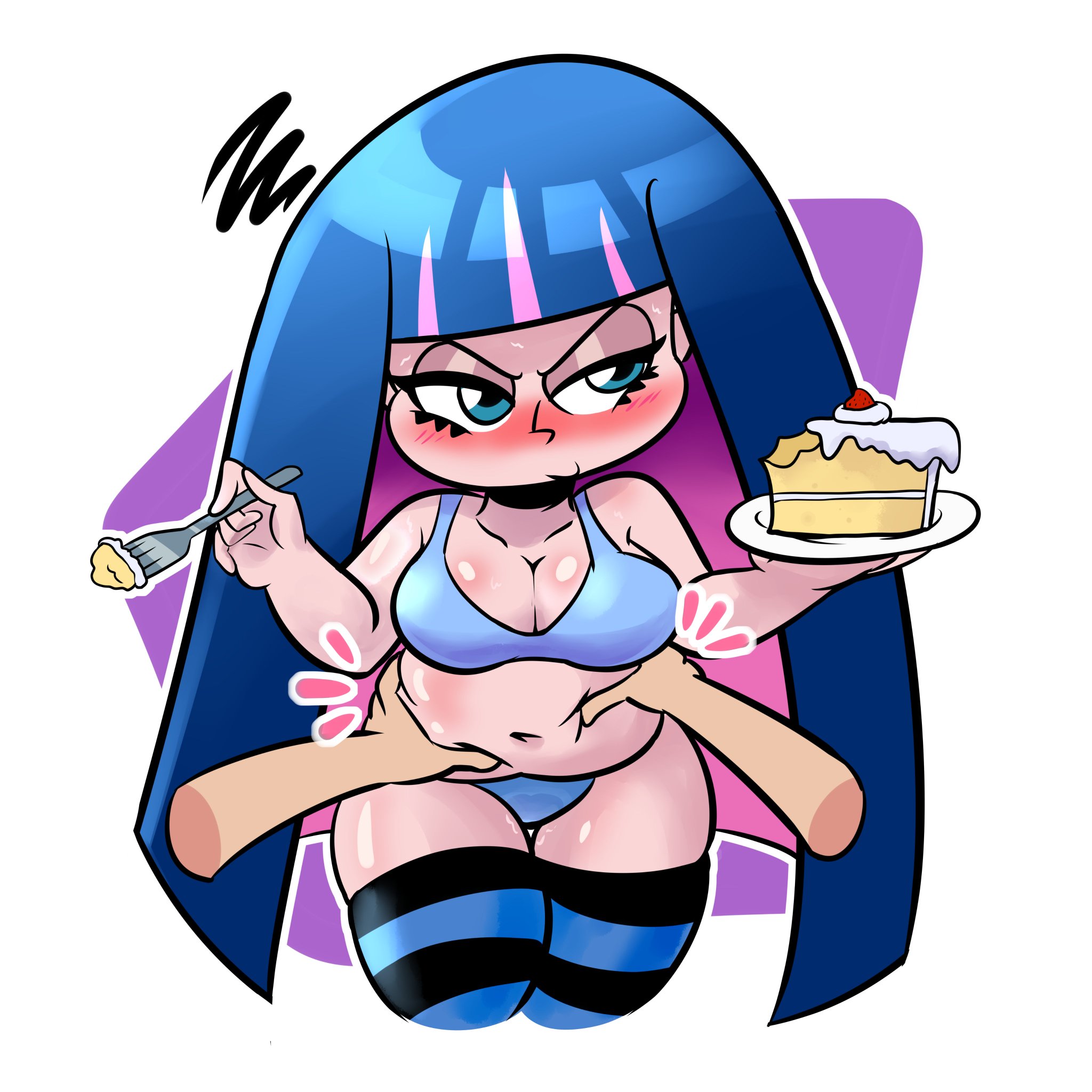 Stocking Anarchy (Panty & Stocking With Garterbelt) Rule 34 Image