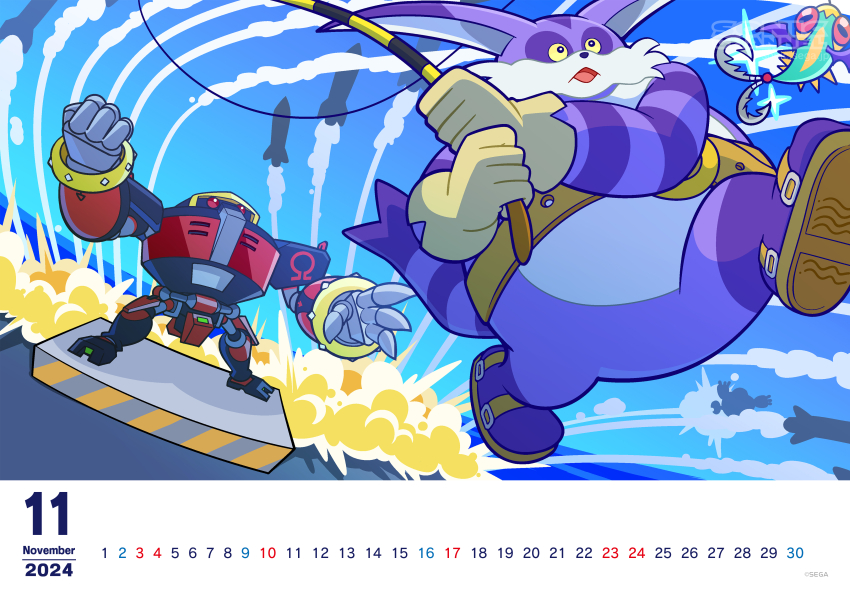 Big The Cat (Sonic (Series)) Rule 34 Image