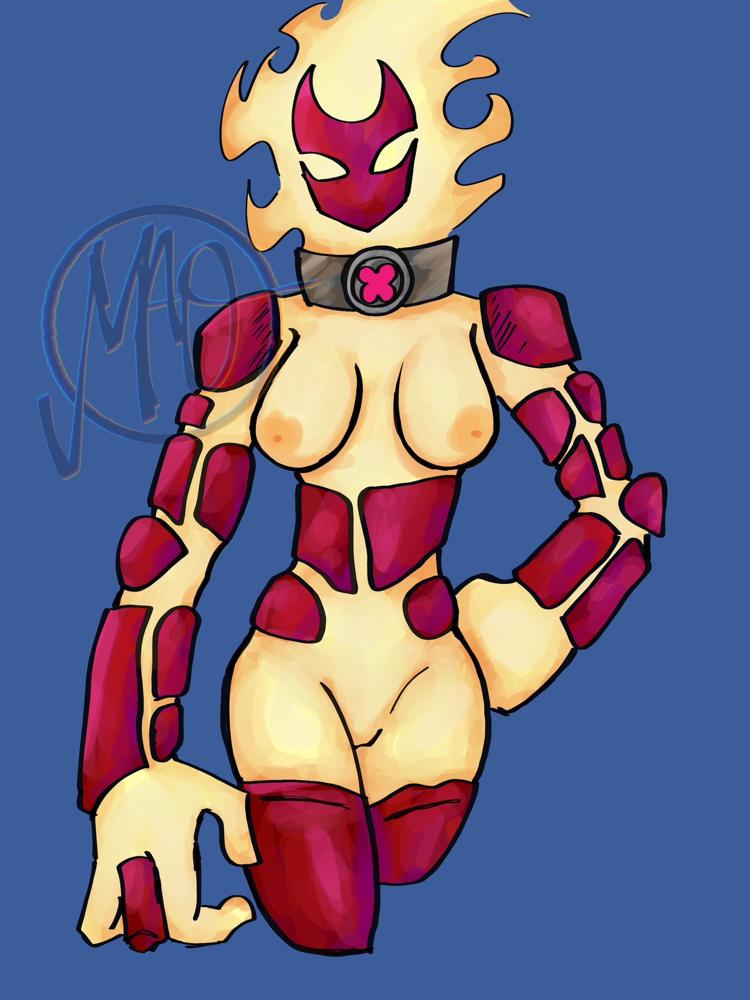Heatblast (Ben 10) Rule 34 Image
