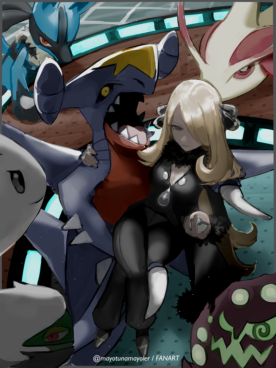 Cynthia (Pokemon) Rule 34 Image