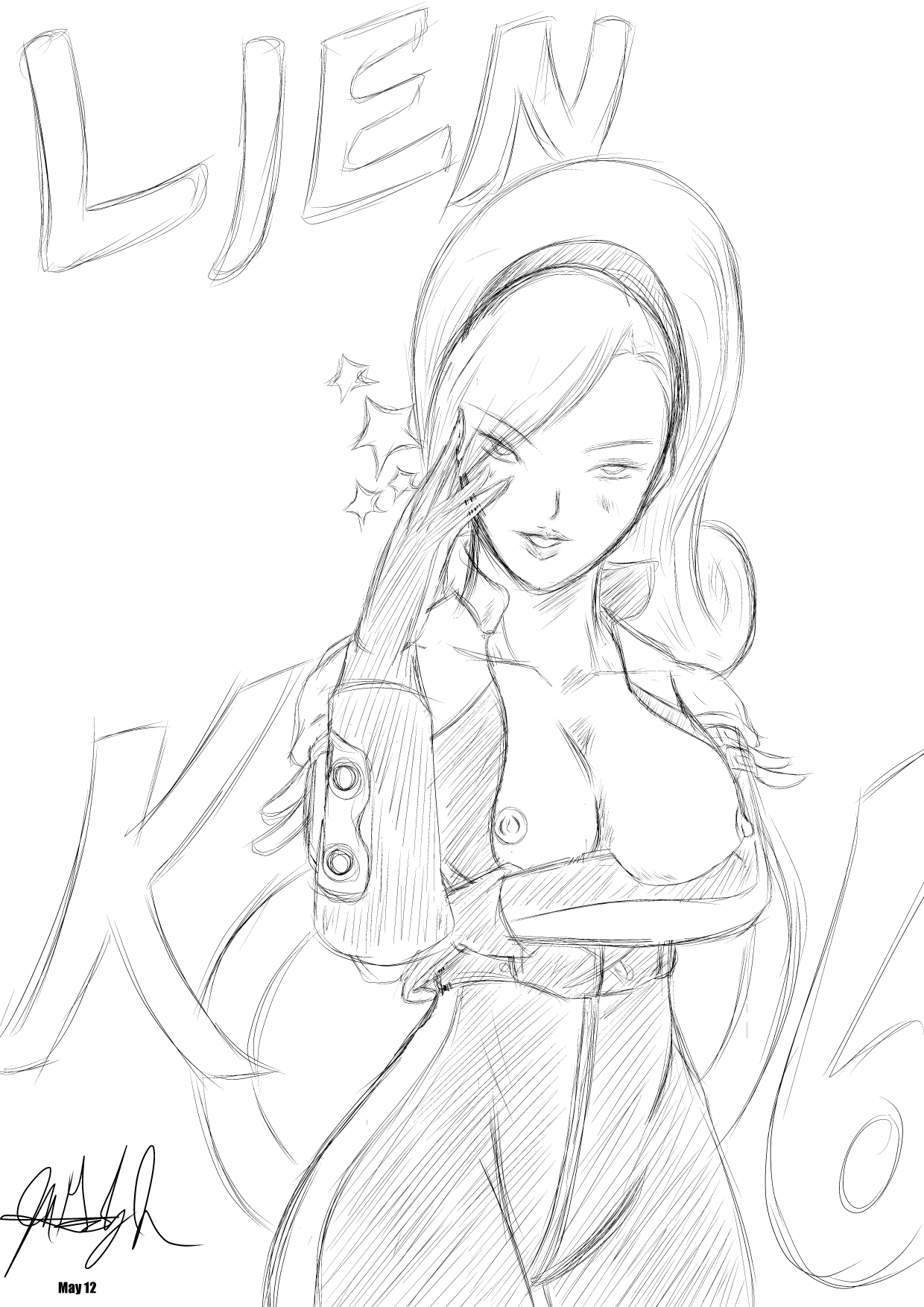 Lien Neville (King Of Fighters) Rule 34 Image