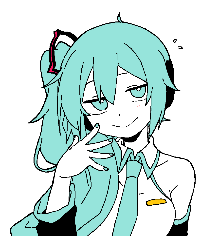 Hatsune Miku (Vocaloid) Rule 34 Image