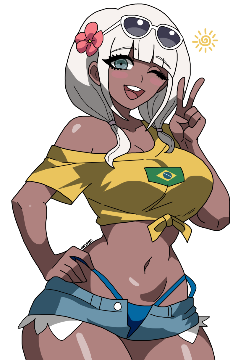 Brazilian Miku (Danganronpa) Rule 34 Image