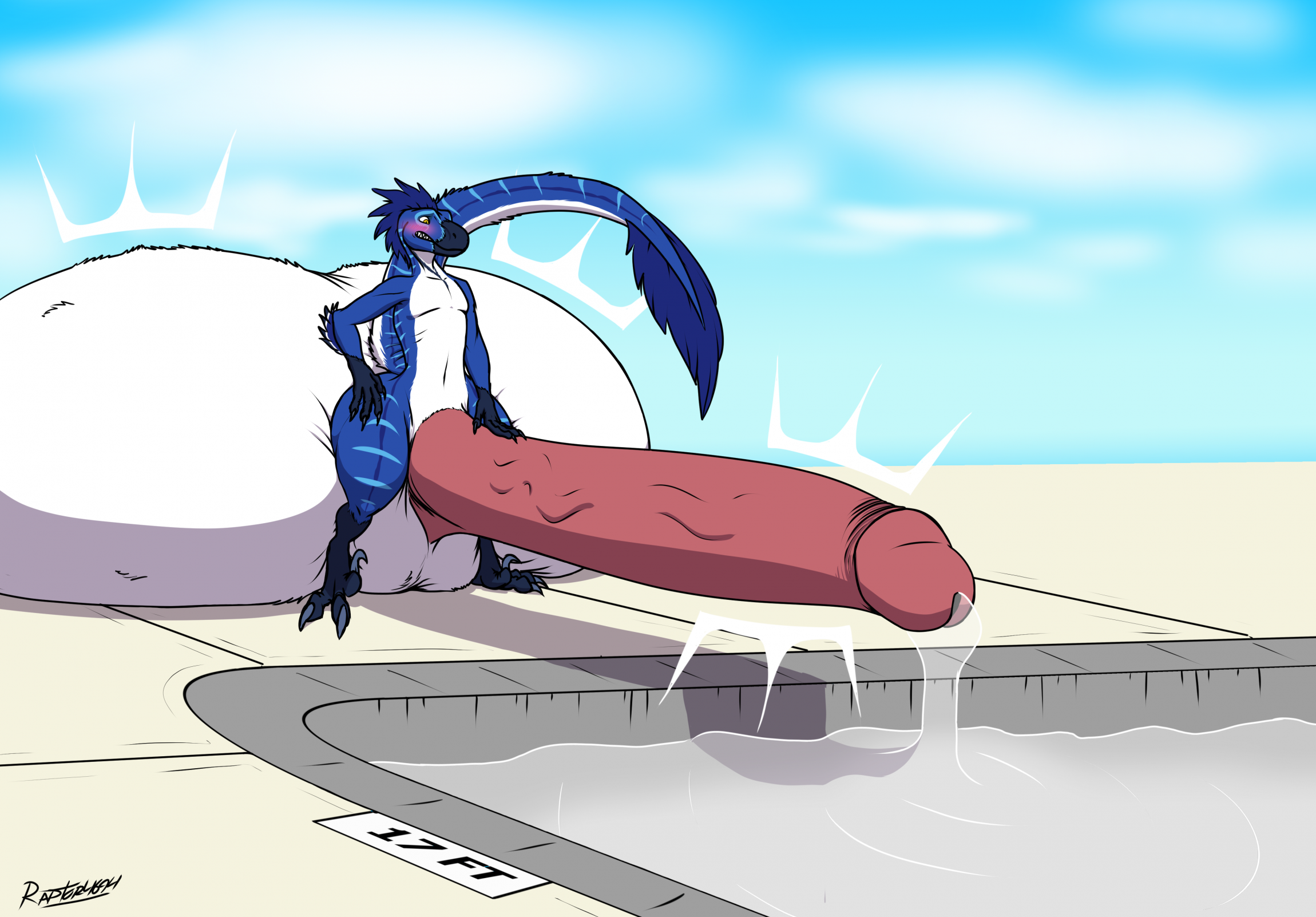 Ostro The Utahraptor Rule 34 Image