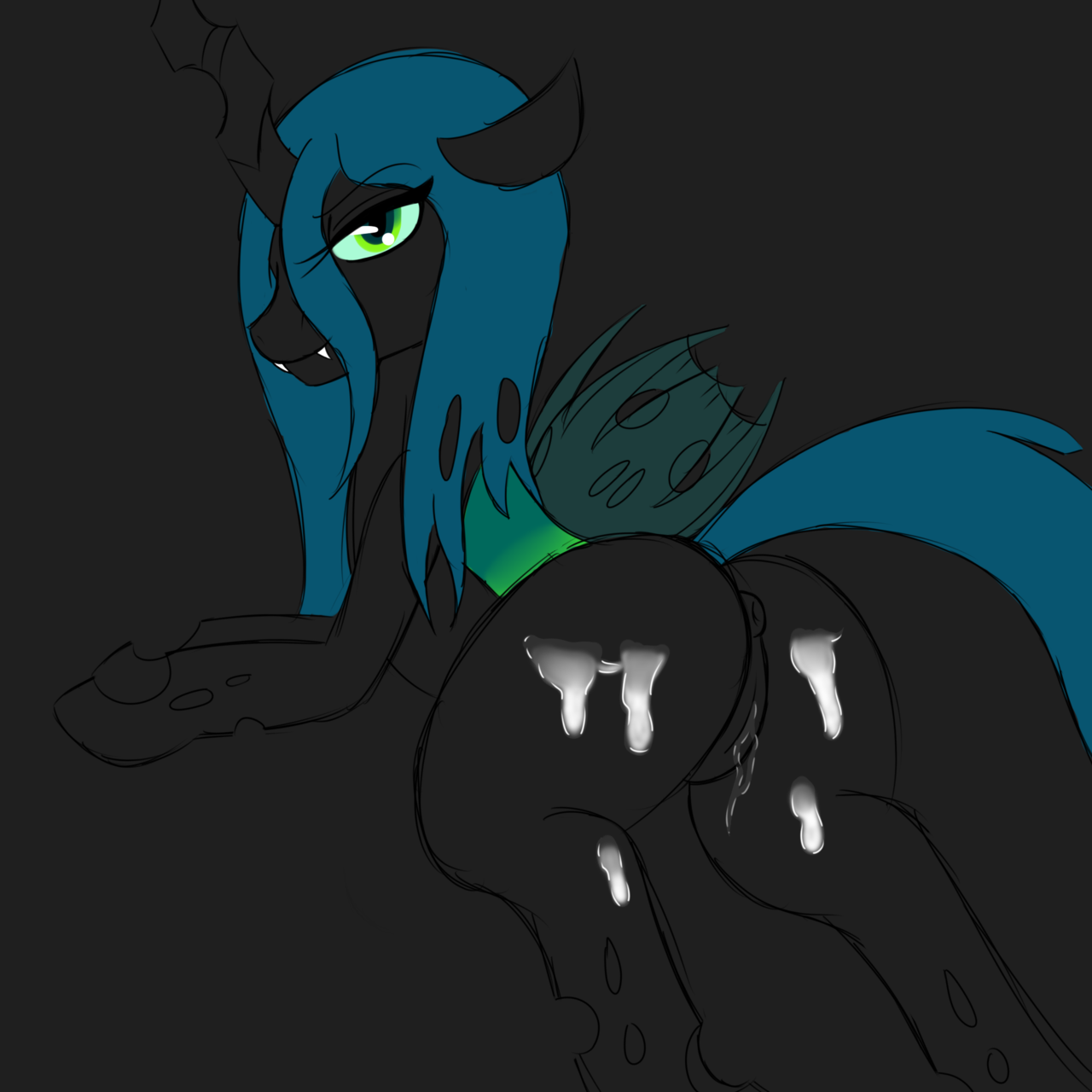 Queen Chrysalis (Friendship Is Magic) Rule 34 Image