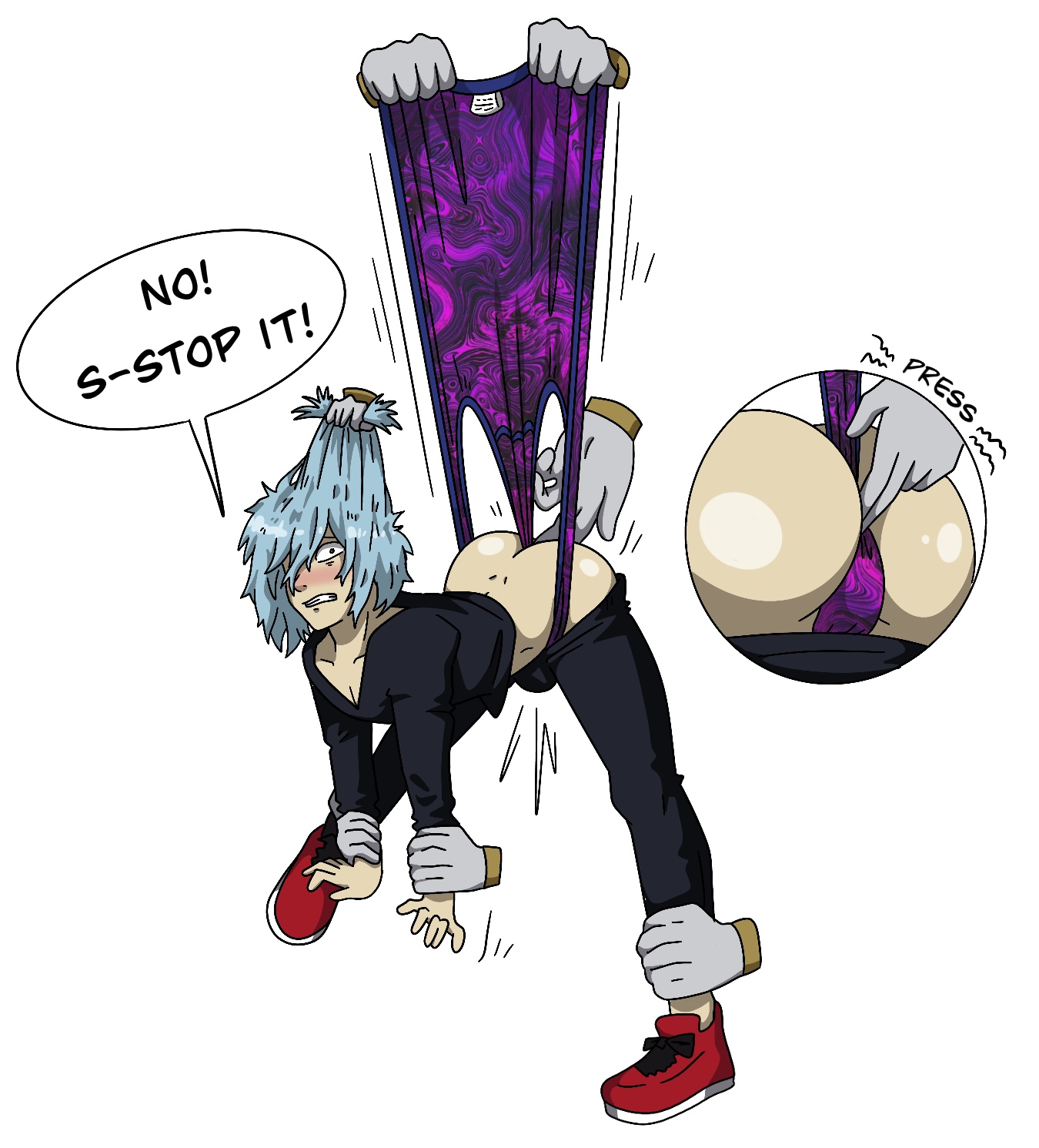 Tomura Shigaraki (My Hero Academia) Rule 34 Image