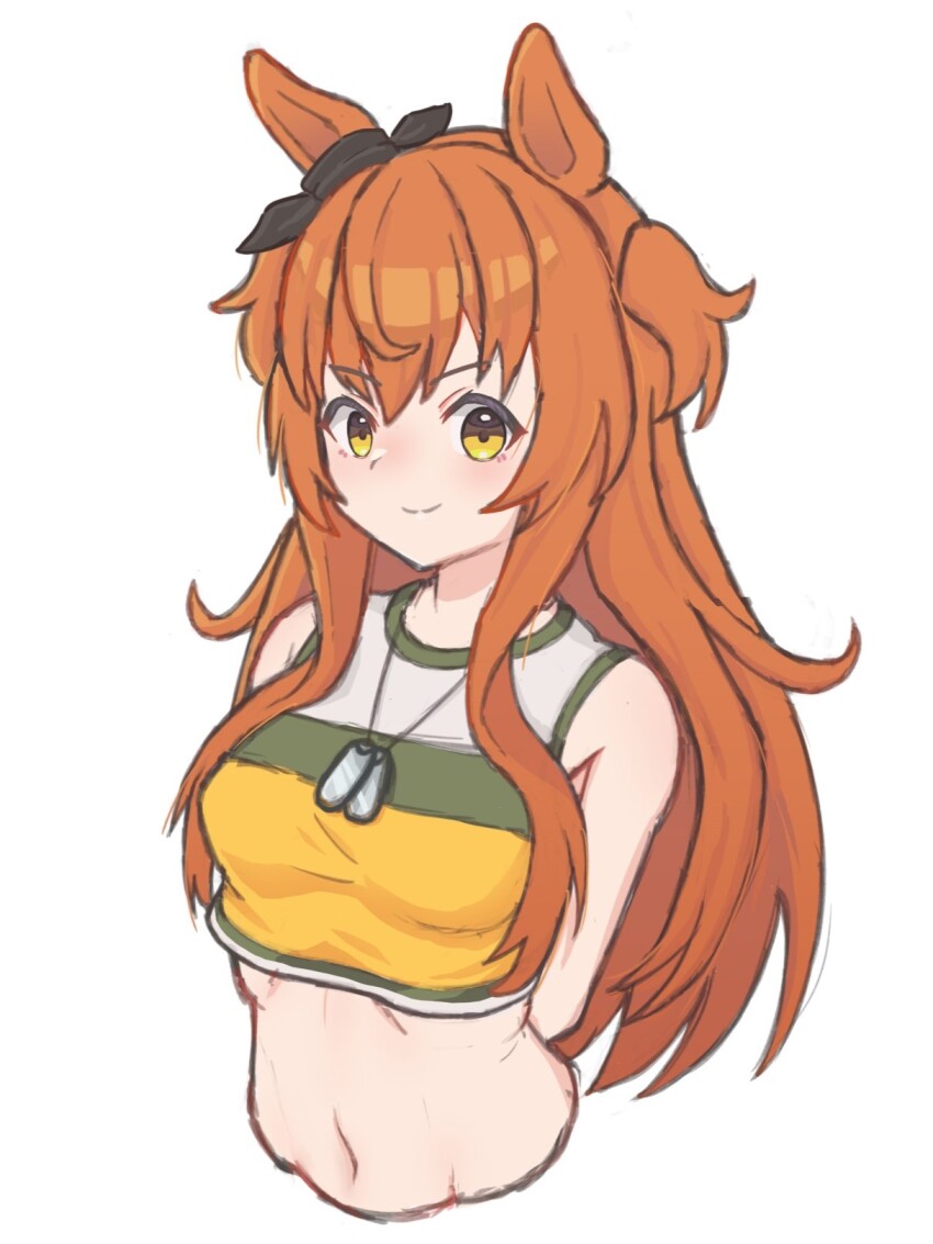 Mayano Top Gun (Umamusume) Rule 34 Image