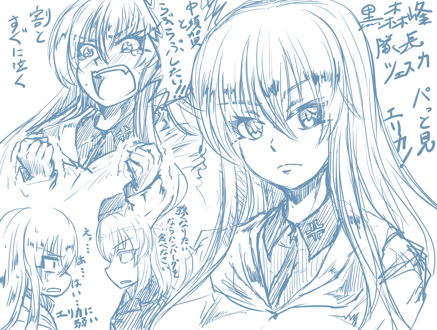 Itsumi Erika (Girls Und Panzer) Rule 34 Image