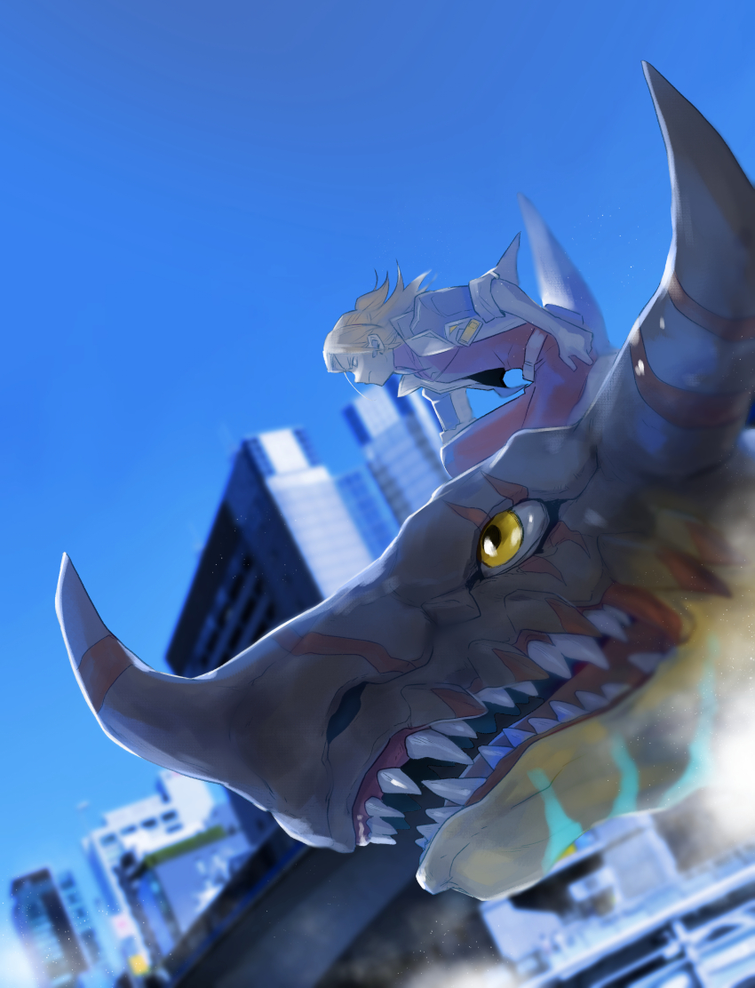 Geogreymon (Digimon) Rule 34 Image
