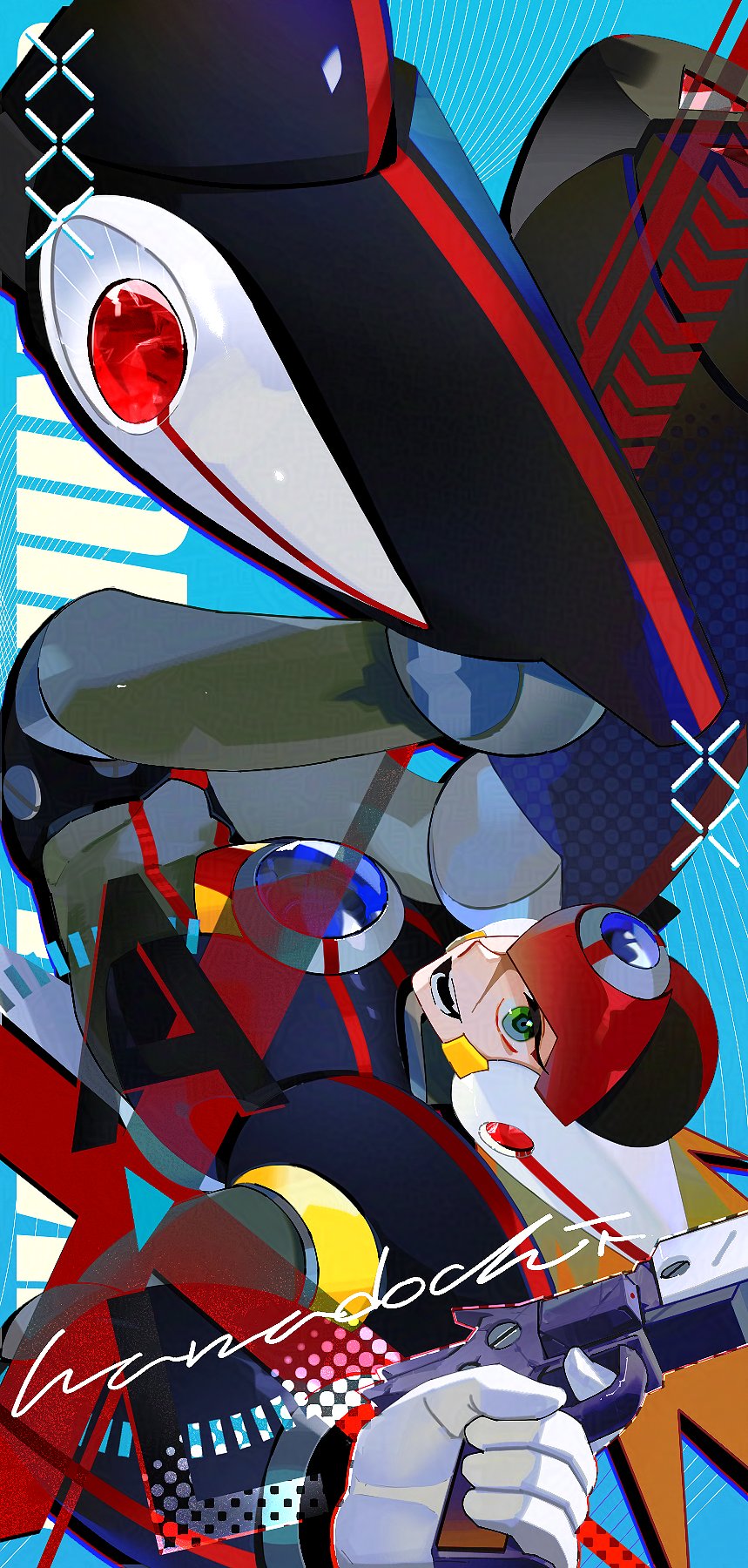 Axl (Mega Man) Rule 34 Image