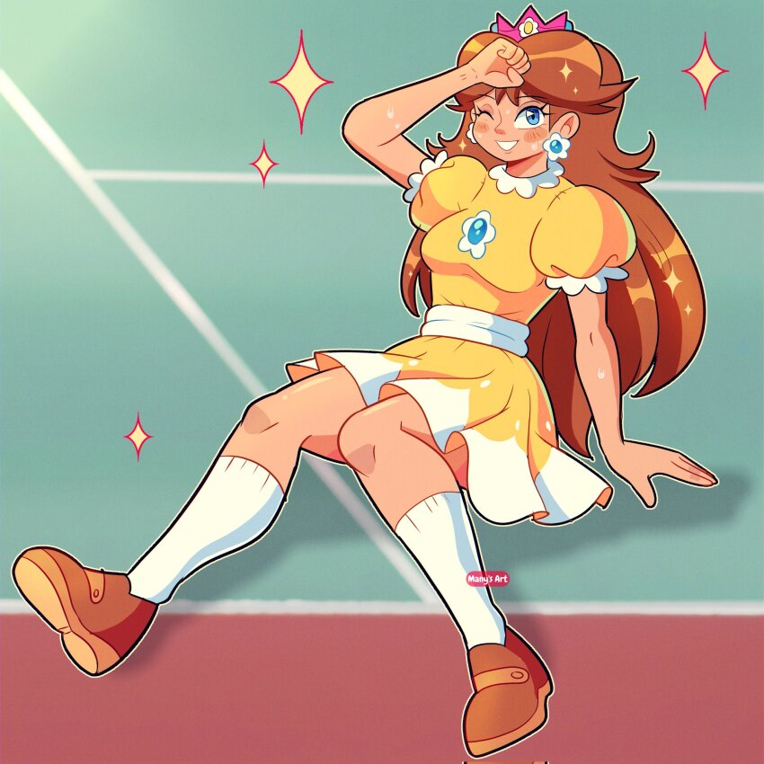 Princess Daisy (Mario (Series)) Rule 34 Image