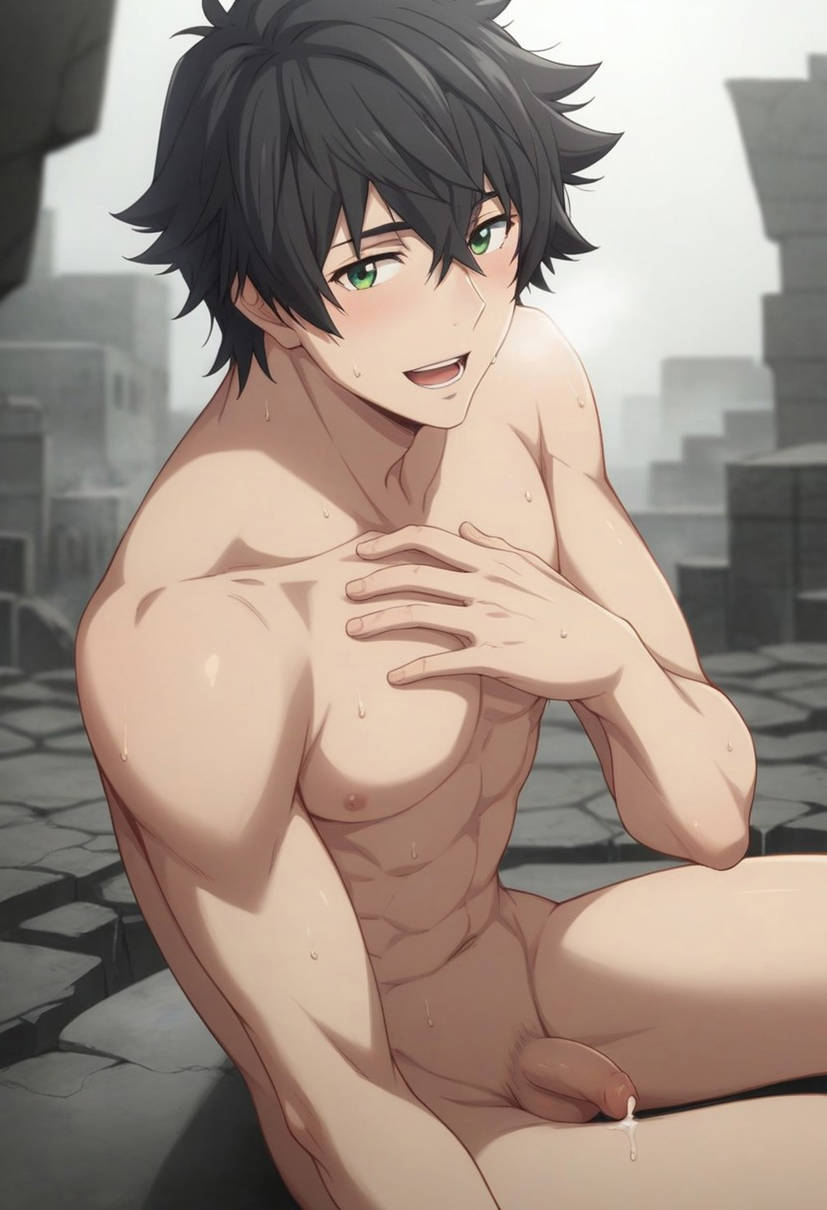 Iwatani Naofumi (The Rising Of The Shield Hero) Rule 34 Image