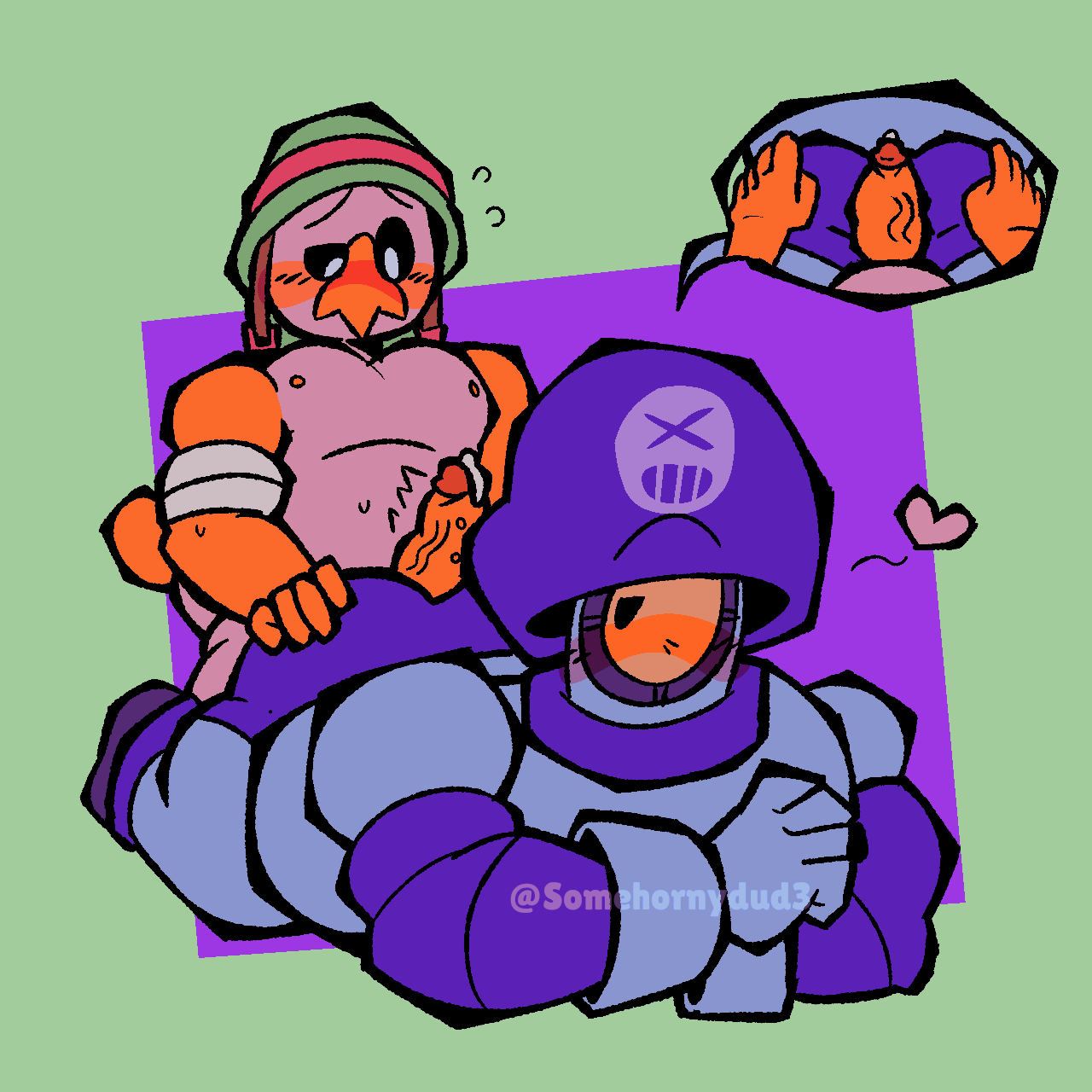 Darryl (Brawl Stars) Rule 34 Image
