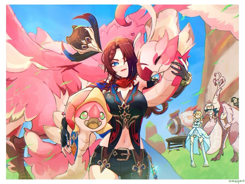 Chasca (Genshin Impact) Rule 34 Image