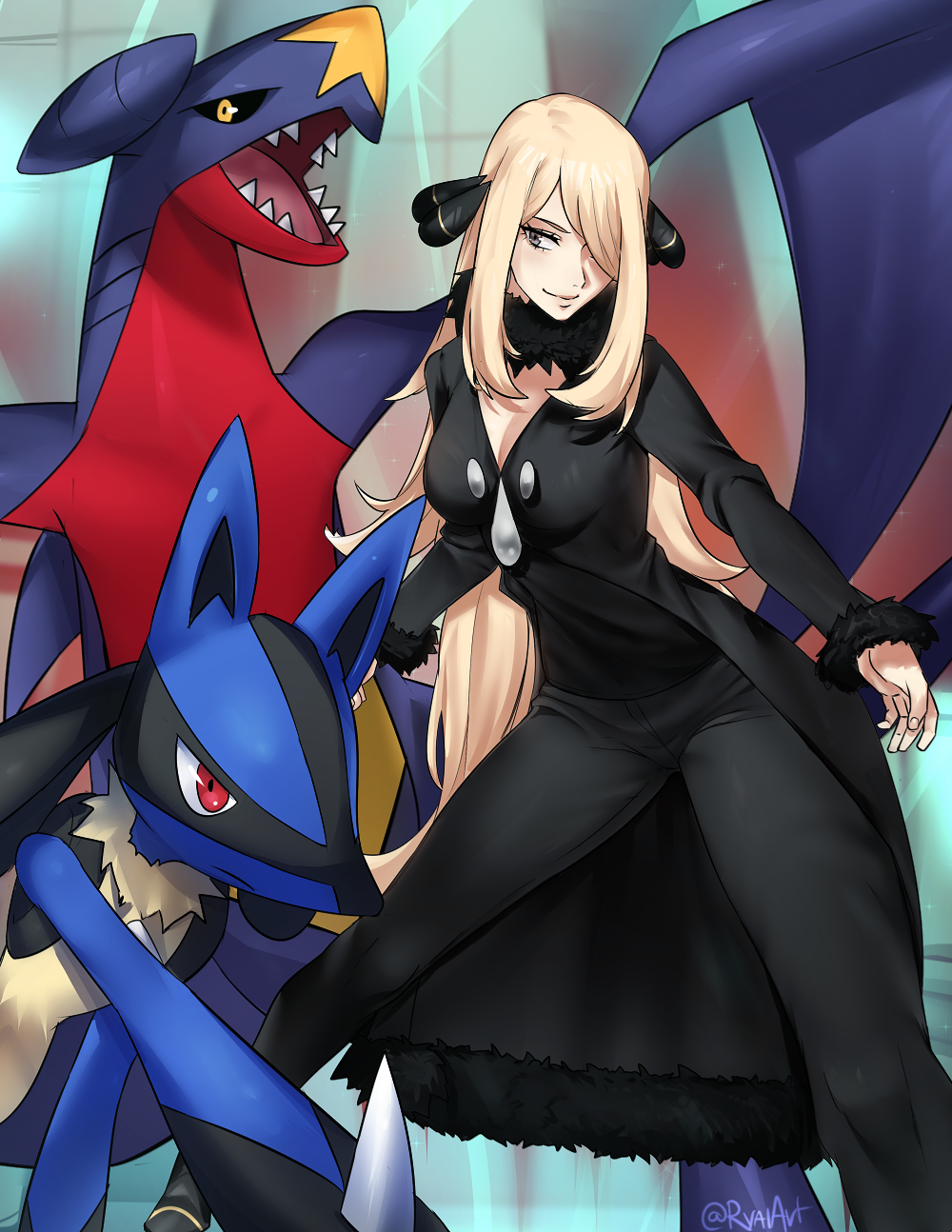 Cynthia (Pokemon) Rule 34 Image