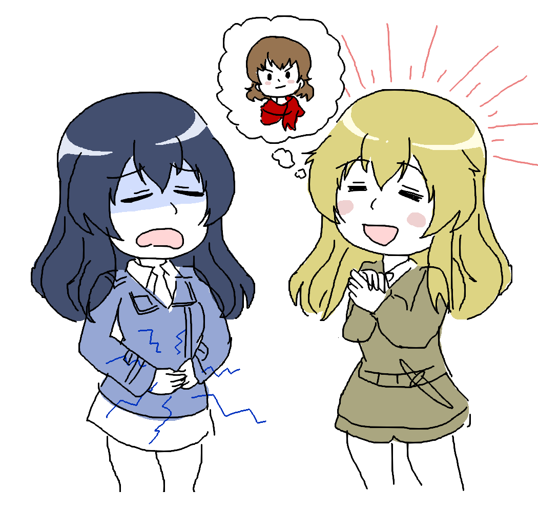 Caesar (Girls Und Panzer) Rule 34 Image