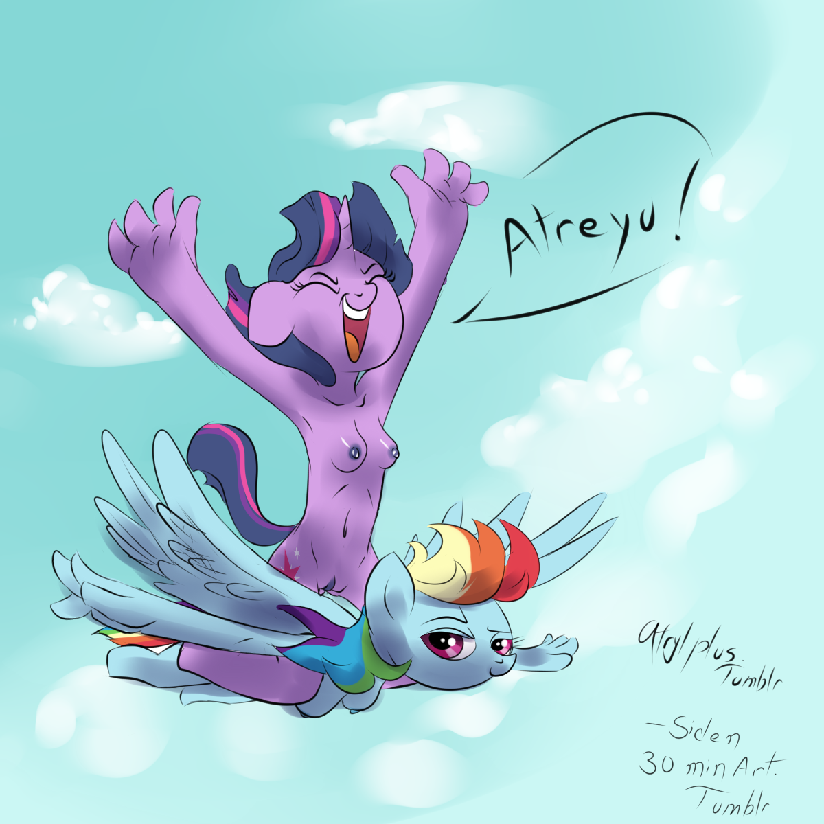 Rainbow Dash (Mlp) Rule 34 Image
