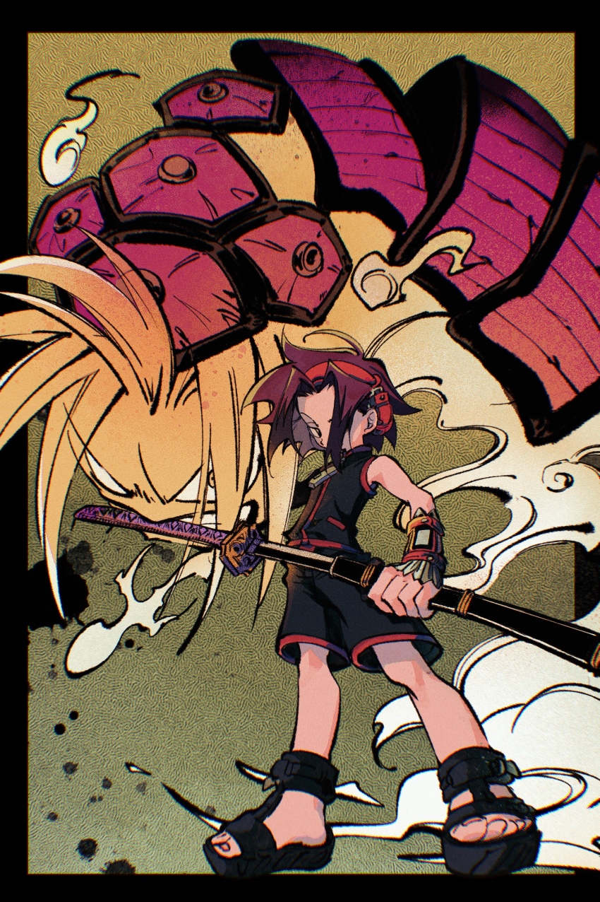 Asakura Yoh (Amidamaru) Rule 34 Image