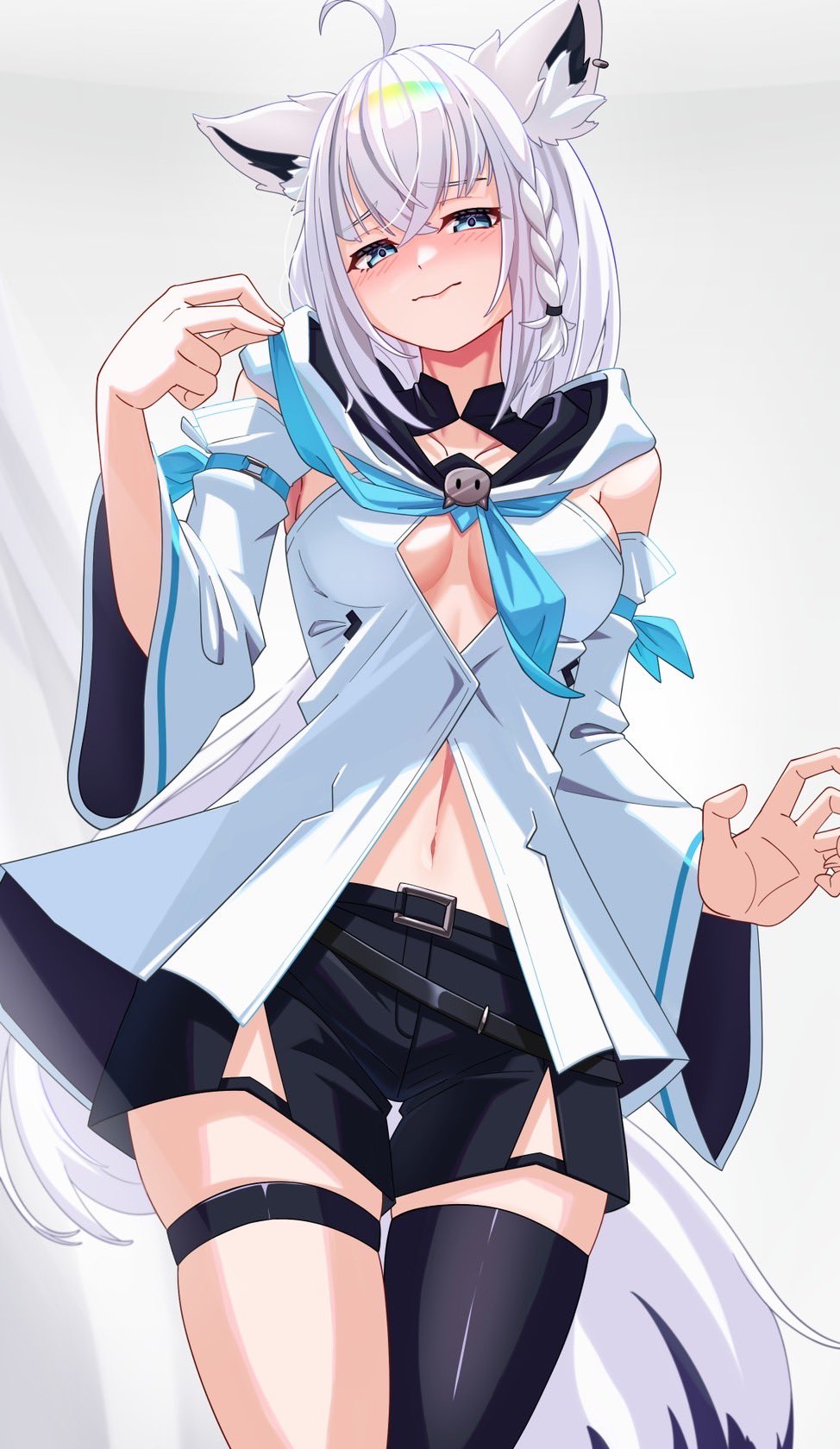 Shirakami Fubuki (Hololive) Rule 34 Image