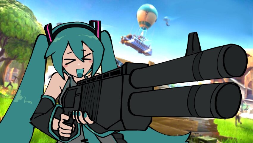 Hatsune Miku (Fortnite) Rule 34 Image