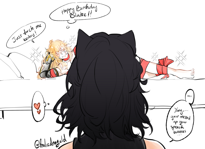 Blake Belladonna (Rwby) Rule 34 Image