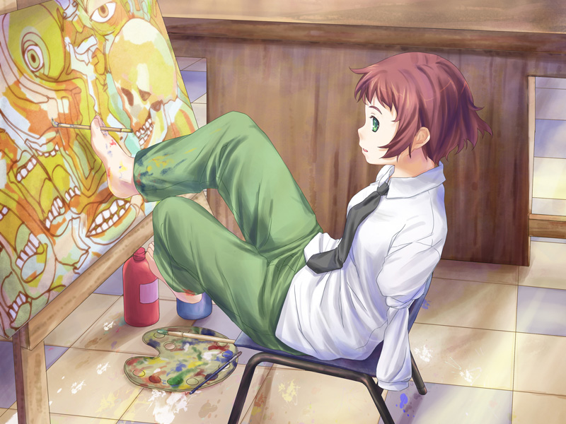 Tezuka Rin (Katawa Shoujo) Rule 34 Image